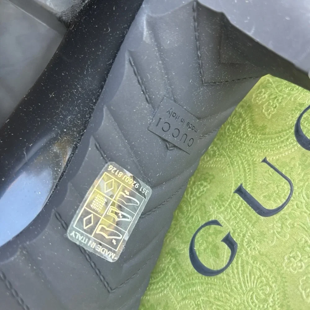 Gucci Interlocking Logo Rain Boots